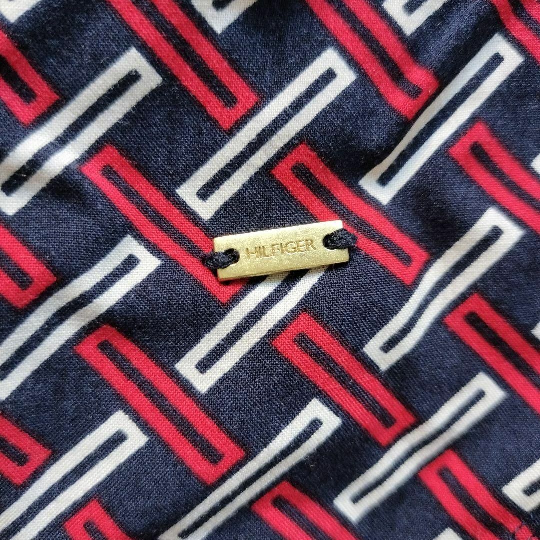 TOMMY HILFIGER(トミーヒルフィガー)のTOMMYHILFIGERノーカラートリコロールワンピース レディースのワンピース(ロングワンピース/マキシワンピース)の商品写真