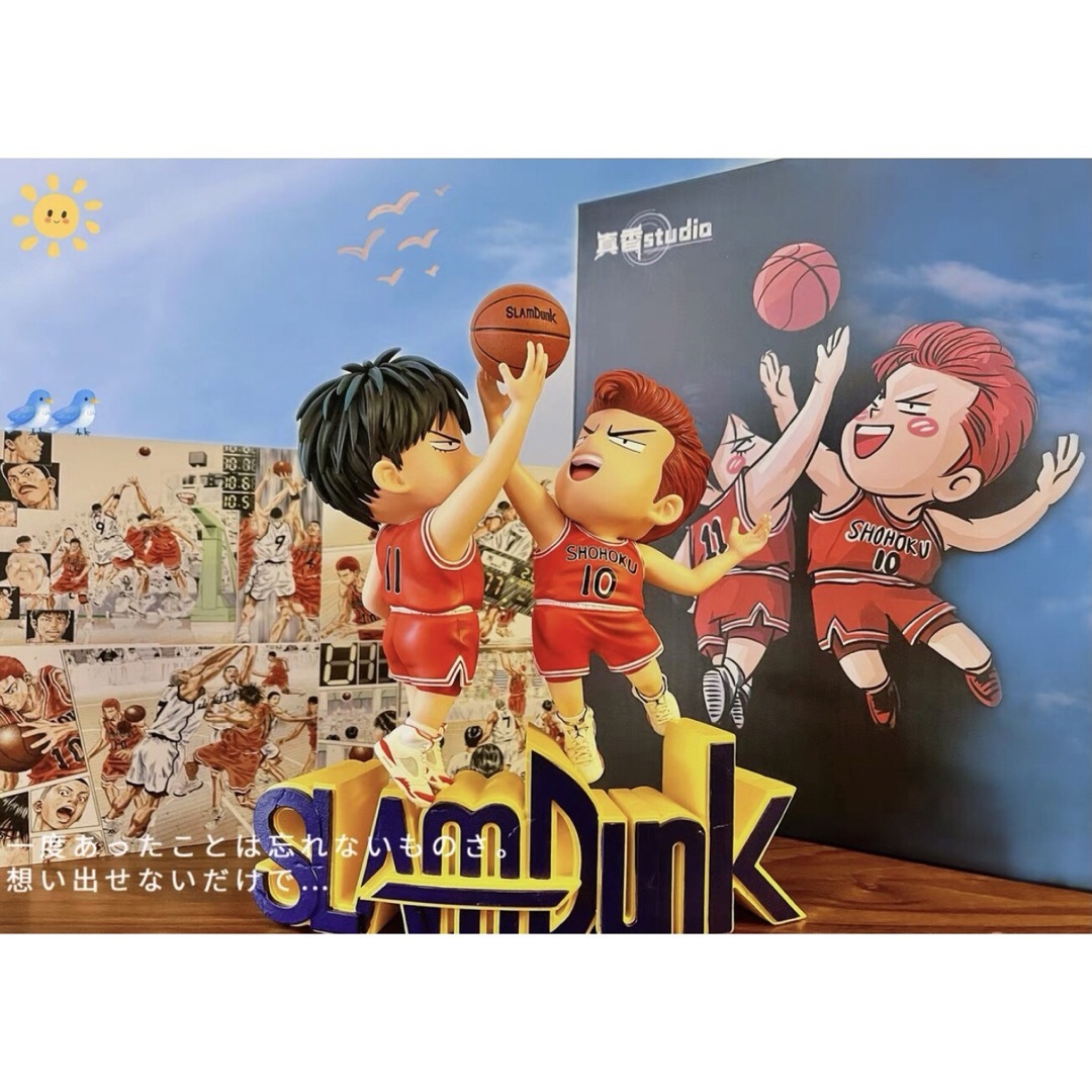 SLAM DUNK スラムダンク桜木花道& 流川楓 GK ガレージキット SLAM DUNK スラムダンク桜木花道& 流川楓 GK ガレージキット