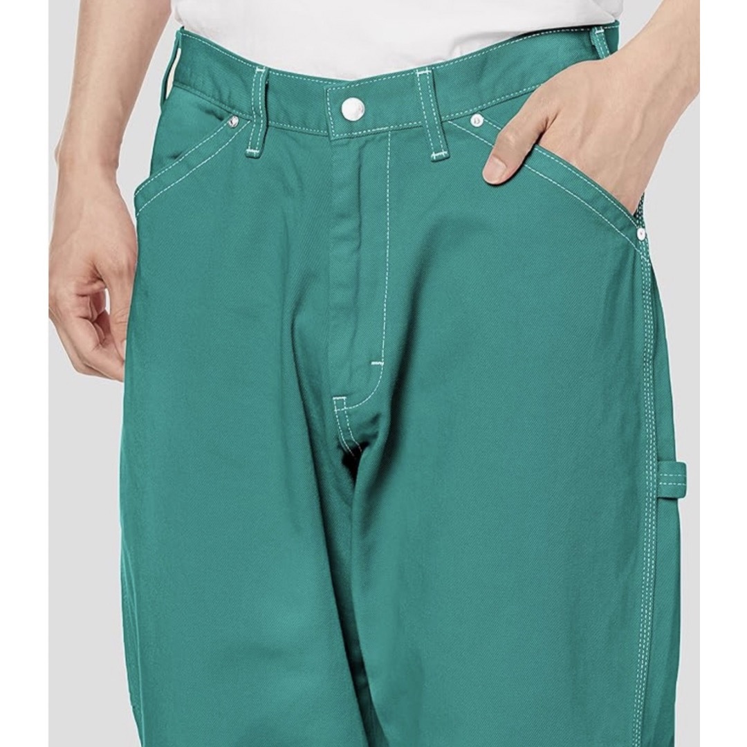 Lee リー ペインターパンツ X-LINE S グリーン 緑 メンズのパンツ(ペインターパンツ)の商品写真