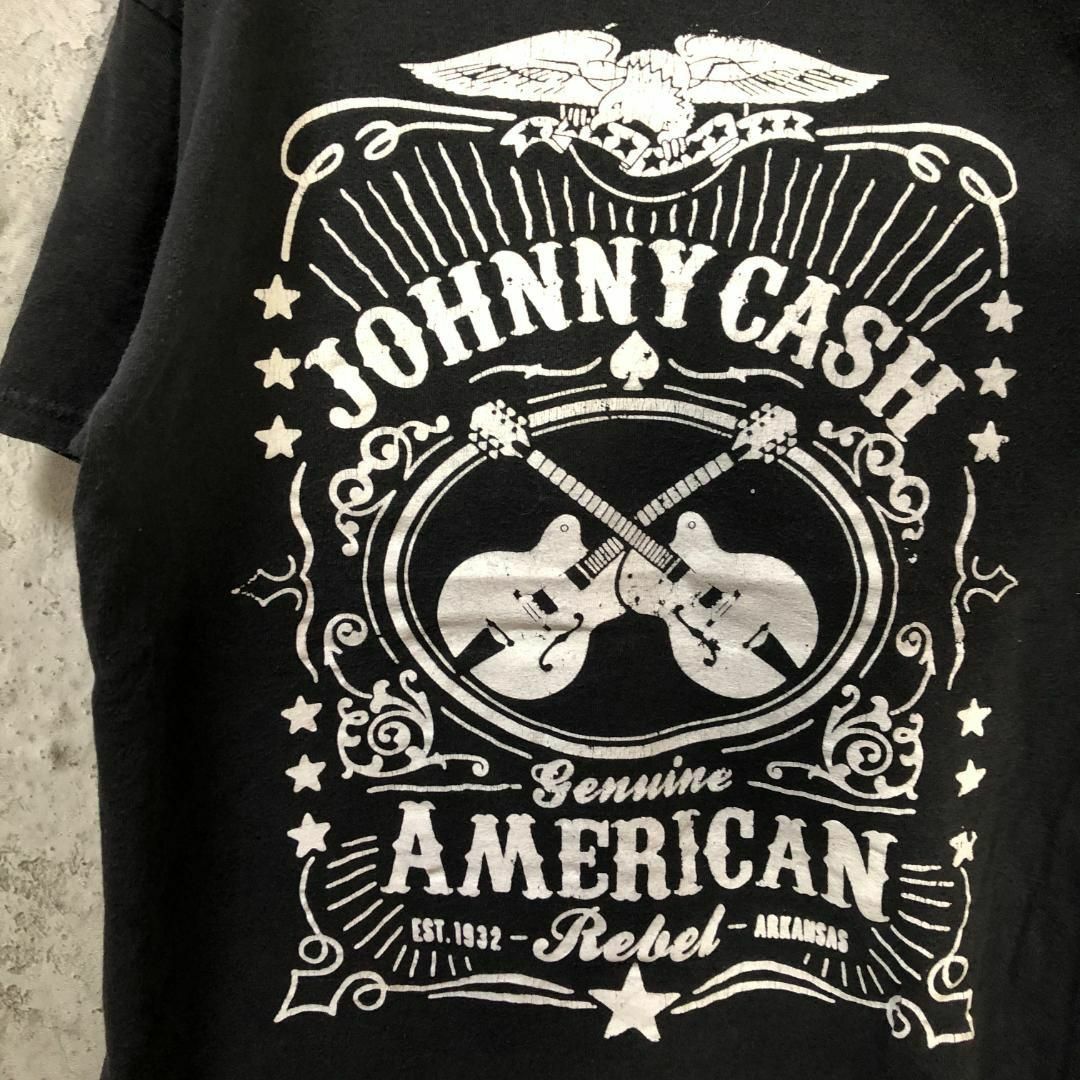 JOHNNY CASH アーティスト USA輸入 ミュージック Tシャツ メンズのトップス(Tシャツ/カットソー(半袖/袖なし))の商品写真