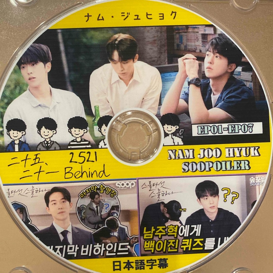 DVD ナムジュヒョク　二十五、二十一　2521 ビハインド SOOPOILER エンタメ/ホビーのDVD/ブルーレイ(韓国/アジア映画)の商品写真