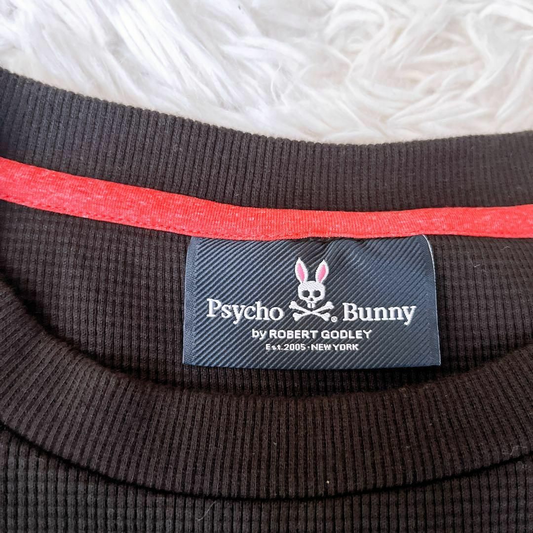 Psycho Bunny(サイコバニー)の美品　Psycho bunny サイコバニー　サマーニット　セーター　ワッフル メンズのトップス(ニット/セーター)の商品写真