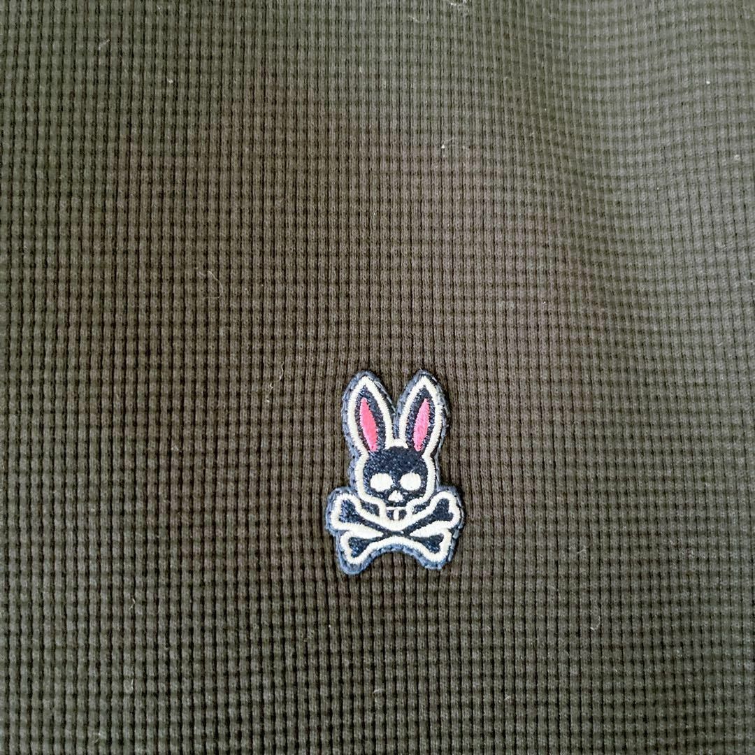 Psycho Bunny(サイコバニー)の美品　Psycho bunny サイコバニー　サマーニット　セーター　ワッフル メンズのトップス(ニット/セーター)の商品写真