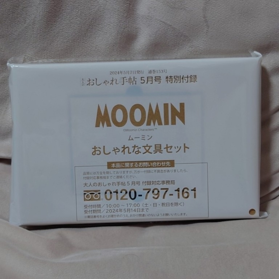 MOOMIN(ムーミン)のおしゃれ手帖付録　ムーミン エンタメ/ホビーのエンタメ その他(その他)の商品写真