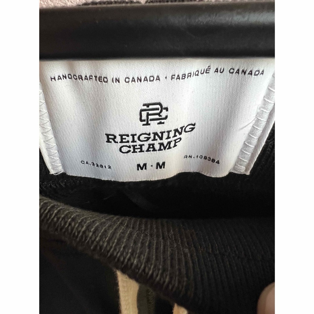 REIGNING CHAMP(レイニングチャンプ)のreigning champ レイニングチャンプブラックスウェットパンツ メンズのパンツ(その他)の商品写真