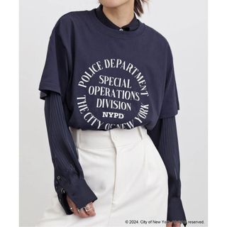 アパルトモンドゥーズィエムクラス(L'Appartement DEUXIEME CLASSE)のアパルトモン GOOD ROCK SPEED NYPD TEE(Tシャツ(半袖/袖なし))