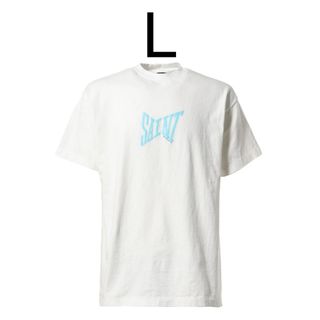 ☆L☆新品未使用☆セントマイケル ブルー リボン Tシャツ☆24SS☆(Tシャツ/カットソー(半袖/袖なし))