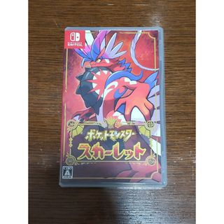 中古 Nintendo switch ポケットモンスター スカーレット(家庭用ゲームソフト)