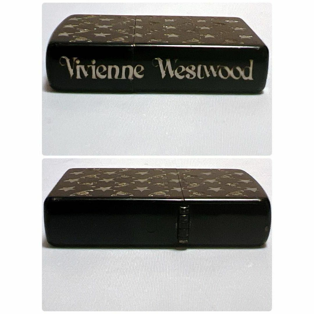 Vivienne Westwood(ヴィヴィアンウエストウッド)の【希少品】ヴィヴィアンウエストウッド オーブ&スター モノグラム ZIPPO メンズのファッション小物(タバコグッズ)の商品写真