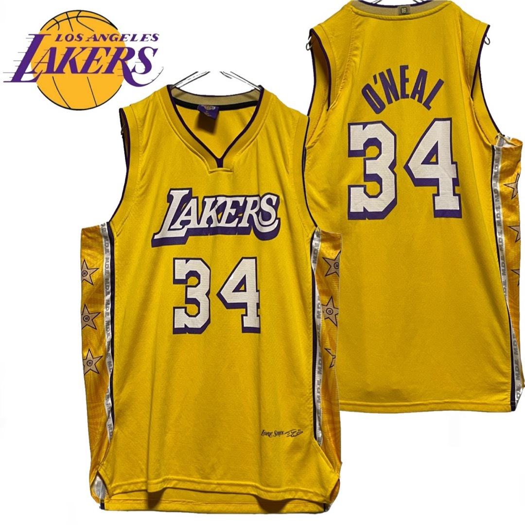 【会場限定】LAKERS レイカーズ シャキールオニール 34番 ユニフォーム メンズのトップス(タンクトップ)の商品写真