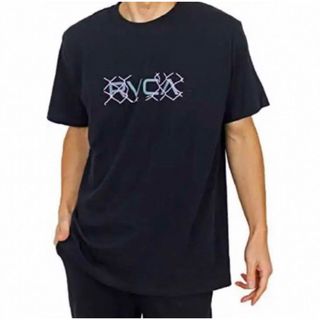 送料無料 新品 RVCA ルーカ メンズ LINX Ｔシャツ M ブラック