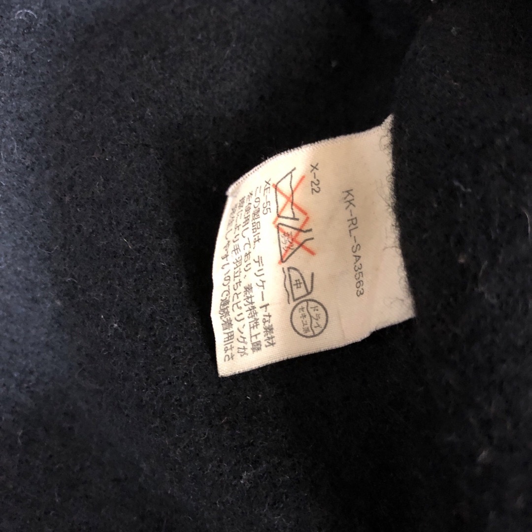 POLO RALPH LAUREN(ポロラルフローレン)のpolo ラルフローレン スタジャン　ウール　M ブラック　黒 メンズのジャケット/アウター(スタジャン)の商品写真