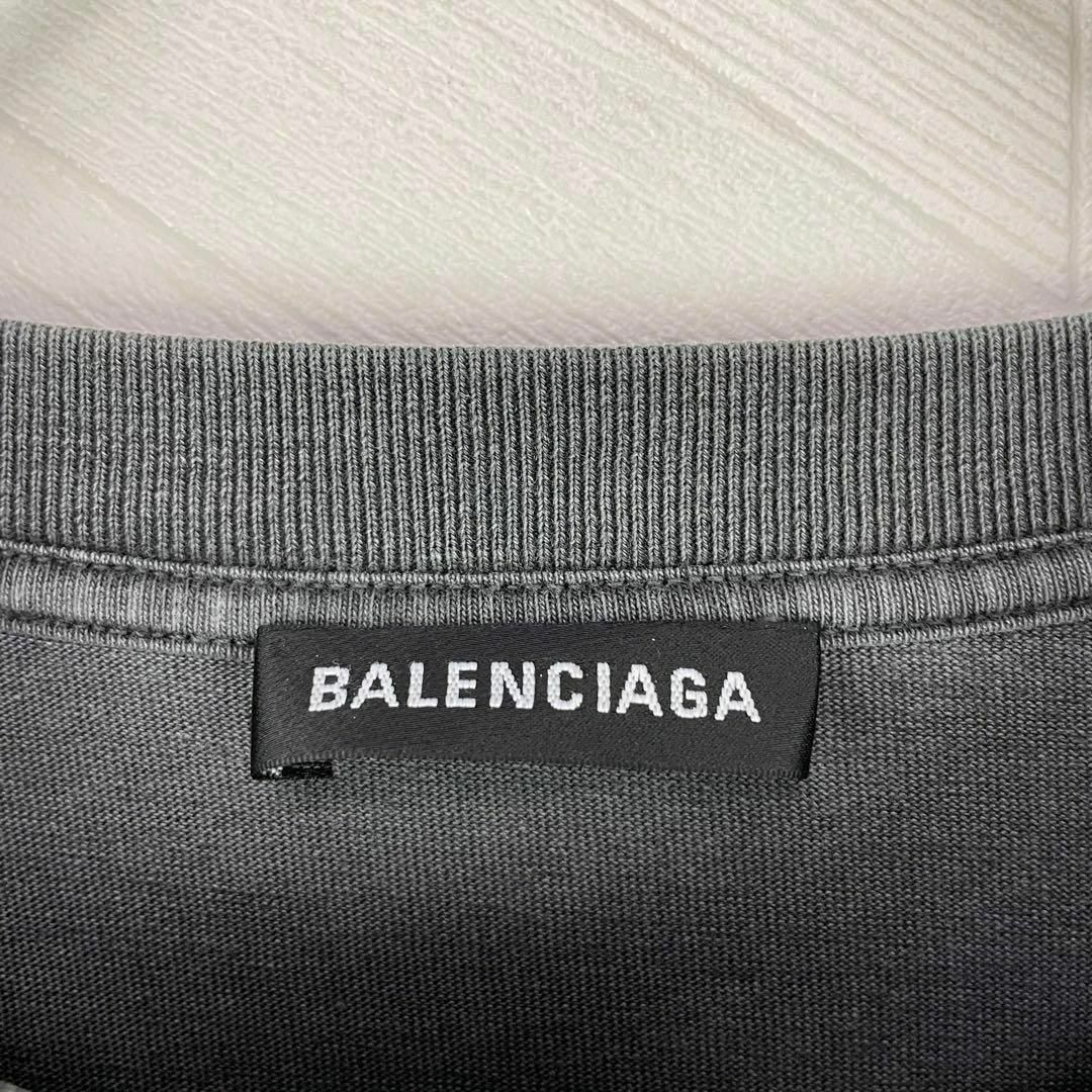 Balenciaga(バレンシアガ)の希少 2018AW バレンシアガ Tシャツ europa フェード加工 木村拓哉 メンズのトップス(Tシャツ/カットソー(半袖/袖なし))の商品写真