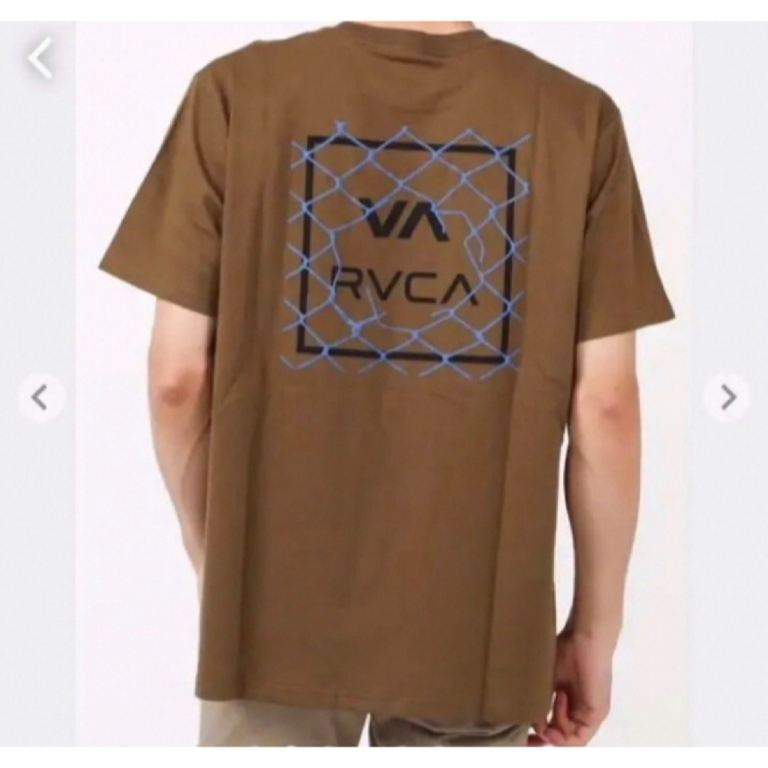 RVCA(ルーカ)の送料無料 新品 RVCA ルーカ メンズ LINX Ｔシャツ M ブラウン メンズのトップス(Tシャツ/カットソー(半袖/袖なし))の商品写真