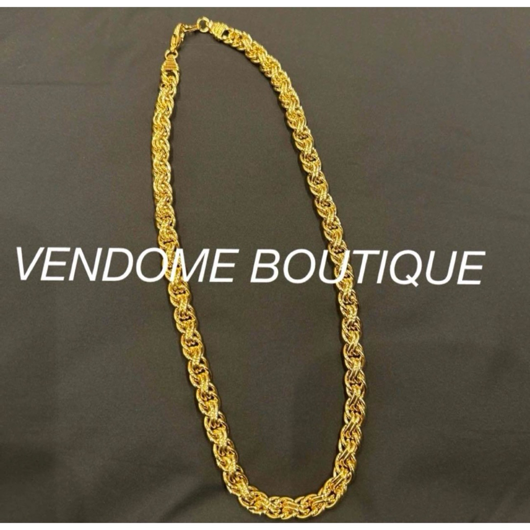 Vendome Aoyama(ヴァンドームアオヤマ)のヴァンドームブティック ゴールドチェーンネックレス レディースのアクセサリー(ネックレス)の商品写真