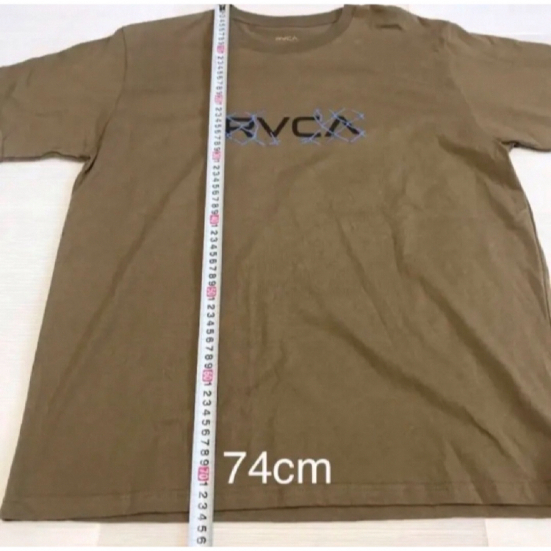 RVCA(ルーカ)の送料無料 新品 RVCA ルーカ メンズ LINX Ｔシャツ L ブラウン メンズのトップス(Tシャツ/カットソー(半袖/袖なし))の商品写真