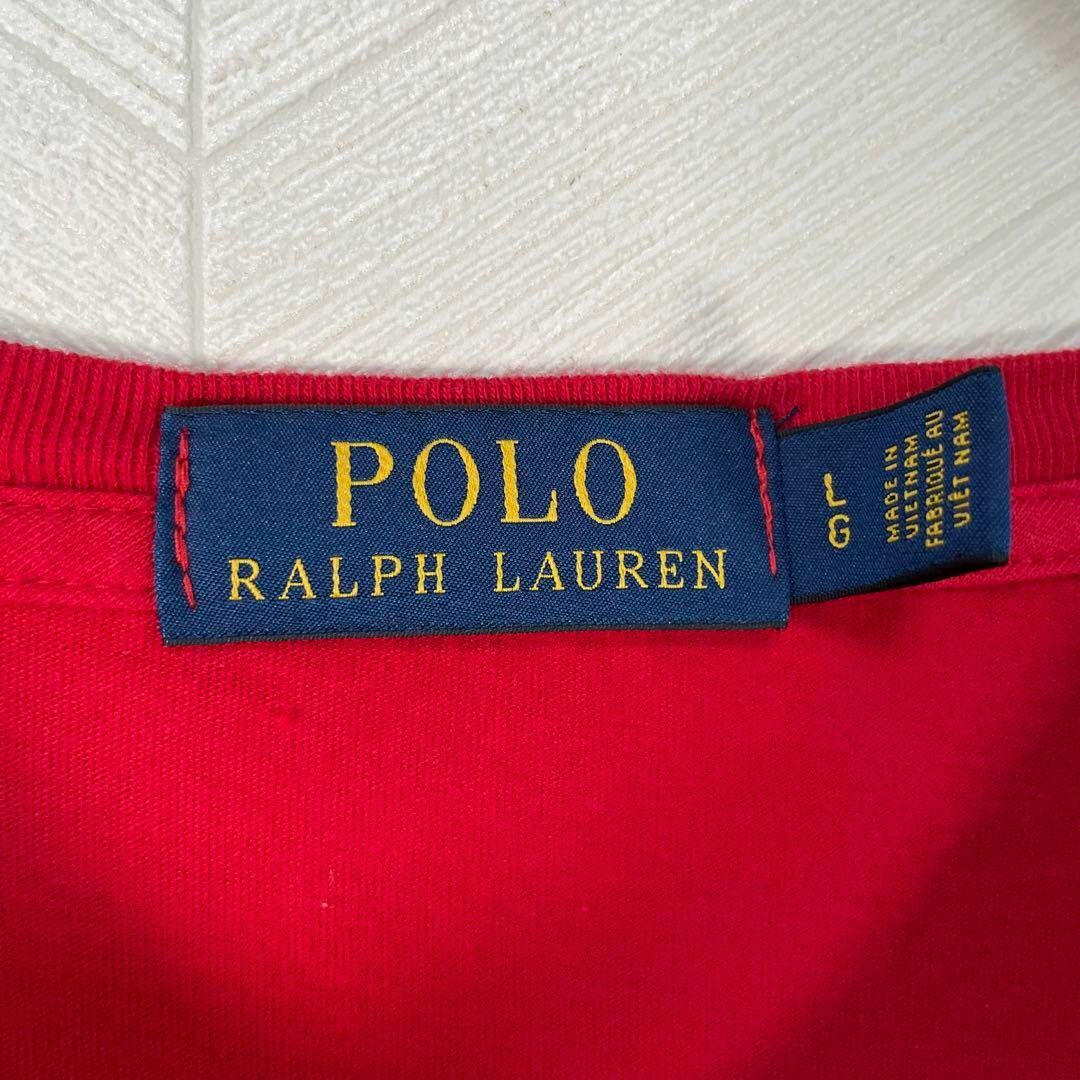 POLO RALPH LAUREN(ポロラルフローレン)のポロラルフローレン Tシャツ 半袖 ビックポニー 刺繍 USA 星条旗 メンズ メンズのトップス(Tシャツ/カットソー(半袖/袖なし))の商品写真