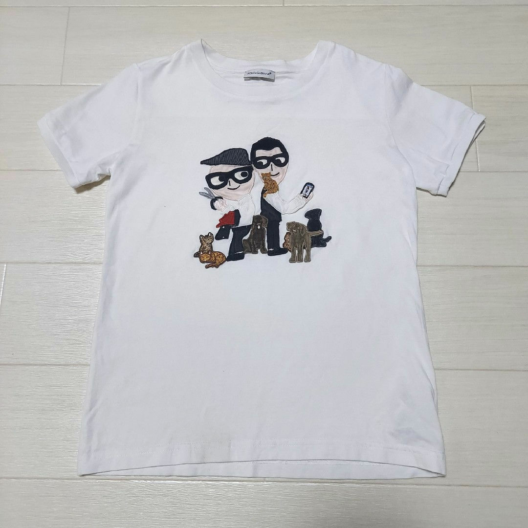 DOLCE&GABBANA(ドルチェアンドガッバーナ)のDOLCE&GABBANA ドルチェ&ガッバーナ キッズ Tシャツ 半袖 キッズ/ベビー/マタニティのキッズ服男の子用(90cm~)(Tシャツ/カットソー)の商品写真