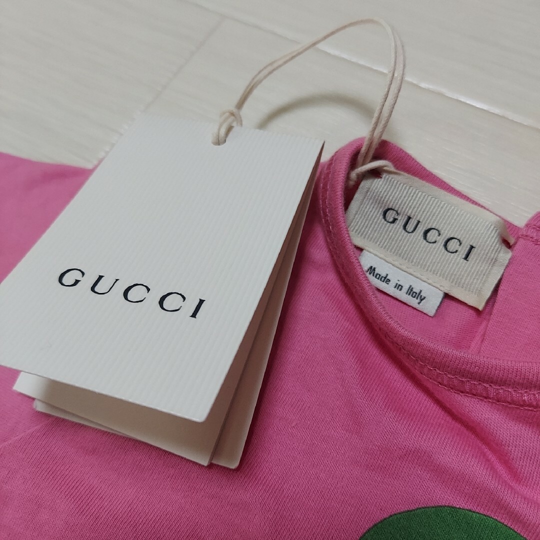 Gucci(グッチ)のGUCCI グッチ ベビー 長袖 ロンパース キッズ/ベビー/マタニティのベビー服(~85cm)(ロンパース)の商品写真