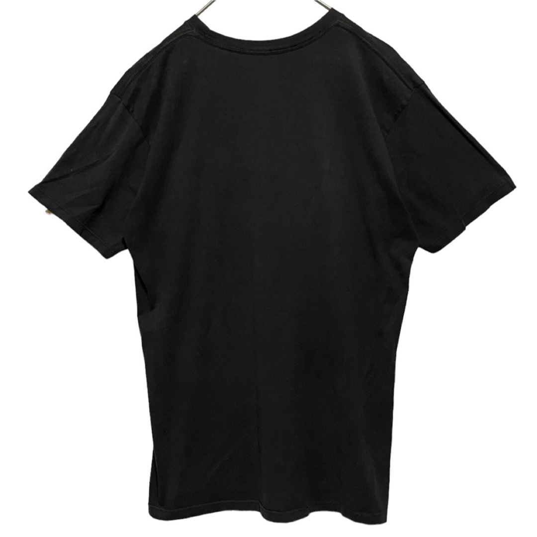 アニマルプリント 古着 メキシコ製 猫 CAT Tシャツ L ブラック メンズのトップス(Tシャツ/カットソー(半袖/袖なし))の商品写真