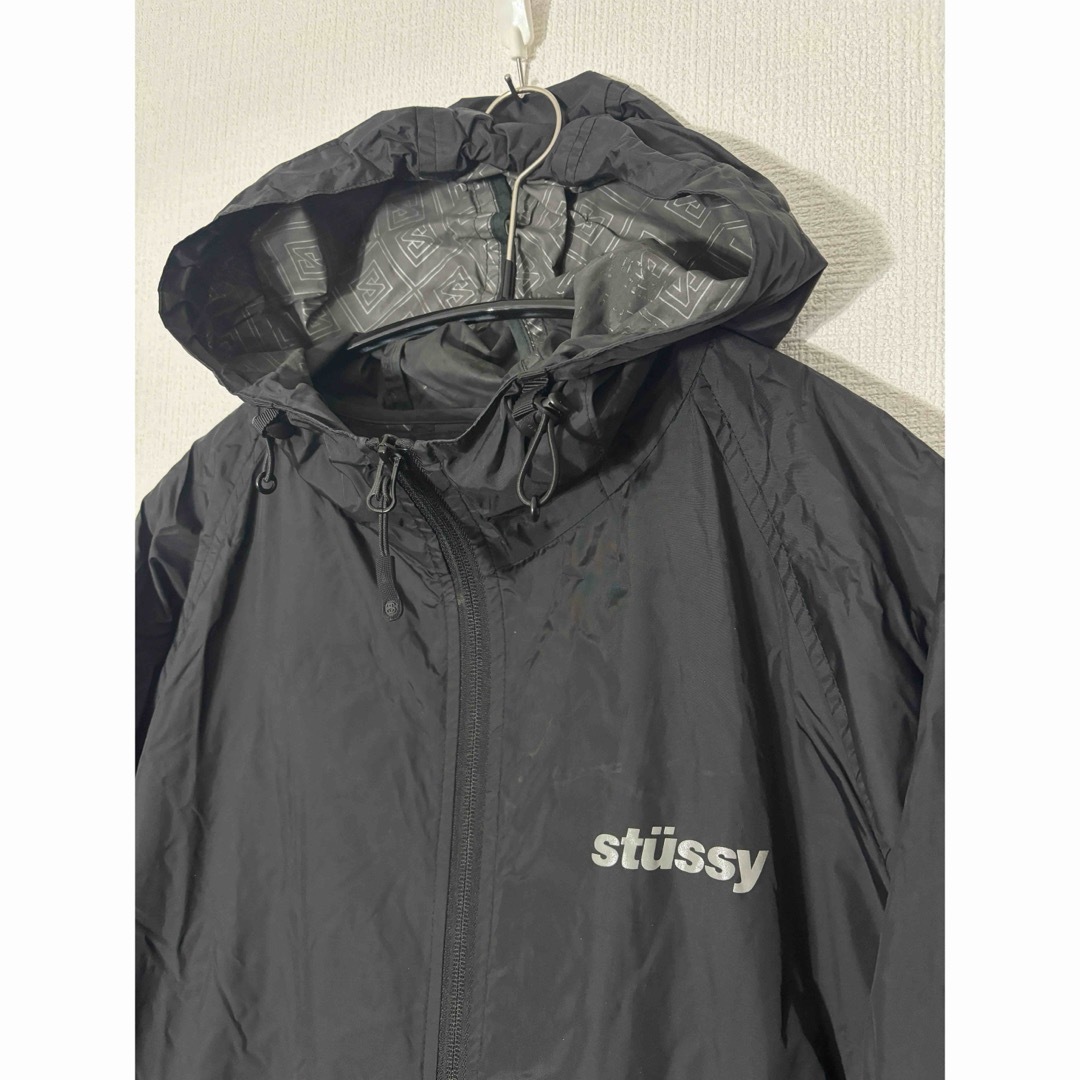 STUSSY(ステューシー)のstussy ナイロンジャケット　袖ロゴ メンズのジャケット/アウター(ナイロンジャケット)の商品写真