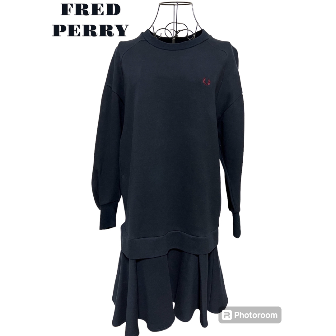 FRED PERRY(フレッドペリー)のフレッドペリー×ミュベール☆スウェットワンピース レディースのワンピース(その他)の商品写真