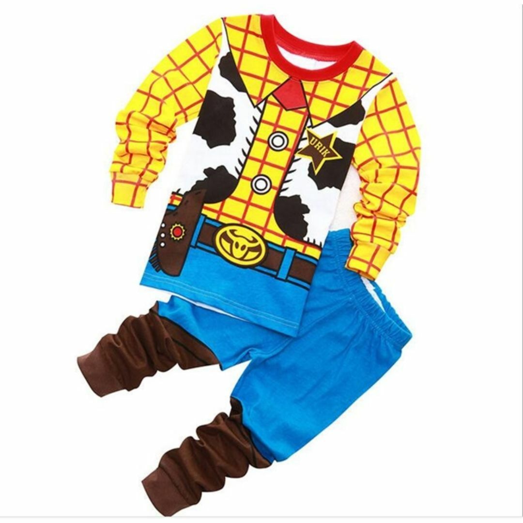 子供 キッズ パジャマ 長袖 120 キッズ/ベビー/マタニティのキッズ服男の子用(90cm~)(パジャマ)の商品写真