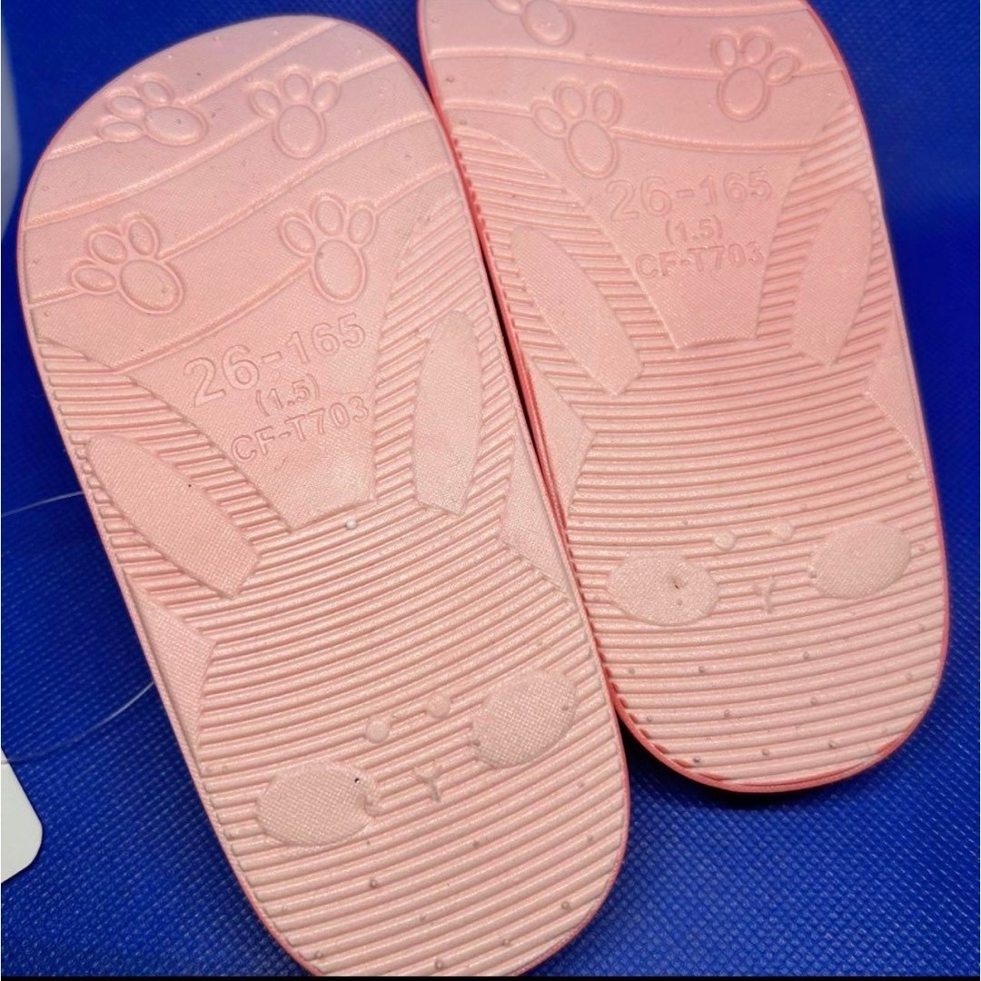 キッズ リボン サンダル 15.5cm 海 プール 水遊び 女の子 キッズ/ベビー/マタニティのキッズ靴/シューズ(15cm~)(サンダル)の商品写真