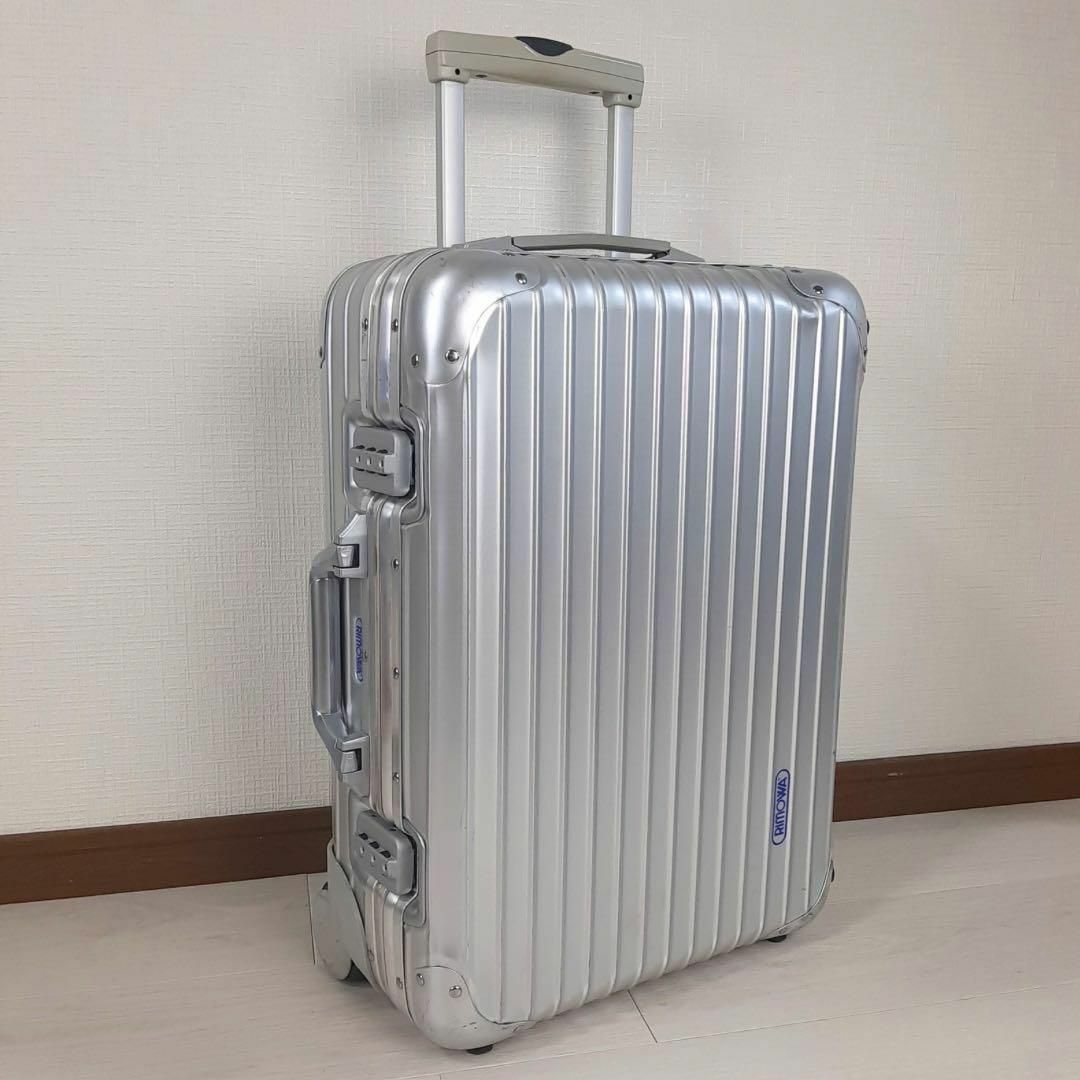 RIMOWA(リモワ)の廃盤✨青ロゴ リモワ トパーズ 32L 機内持ち込み 2輪 キャビントローリー メンズのバッグ(トラベルバッグ/スーツケース)の商品写真