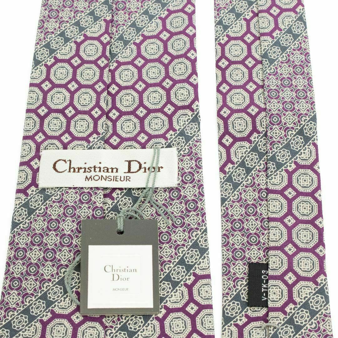 Christian Dior(クリスチャンディオール)の【全額返金保証・送料無料・LT238】ディオールのネクタイ・正規品・未使用品 メンズのファッション小物(ネクタイ)の商品写真