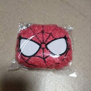 マーベル(MARVEL)のマーベル　スパイダーマン　フェイス　パスケース　リール付き(名刺入れ/定期入れ)