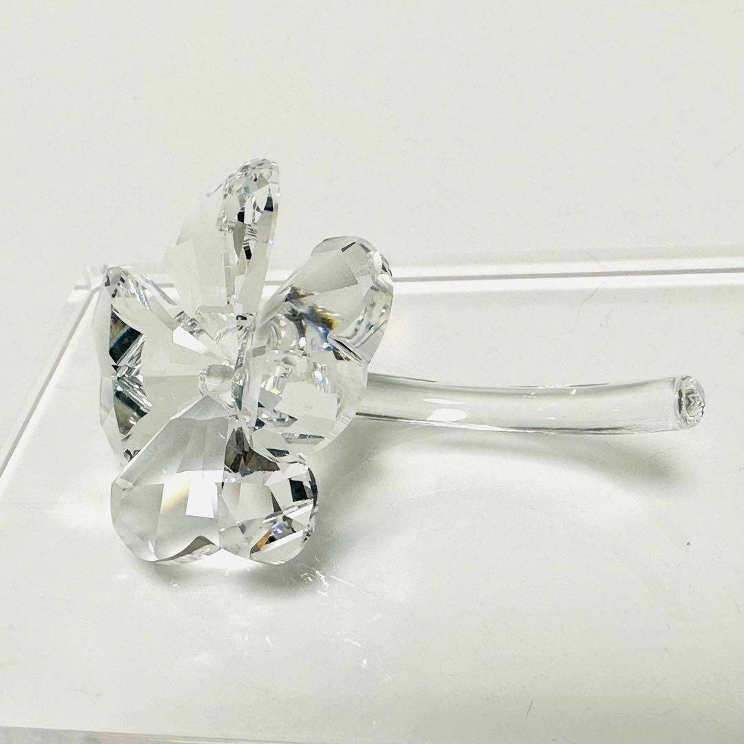 極美品✨スワロフスキー 四つ葉クローバー フラワー クリスタル 極美品✨スワロフスキー 四つ葉クローバー フラワー クリスタル