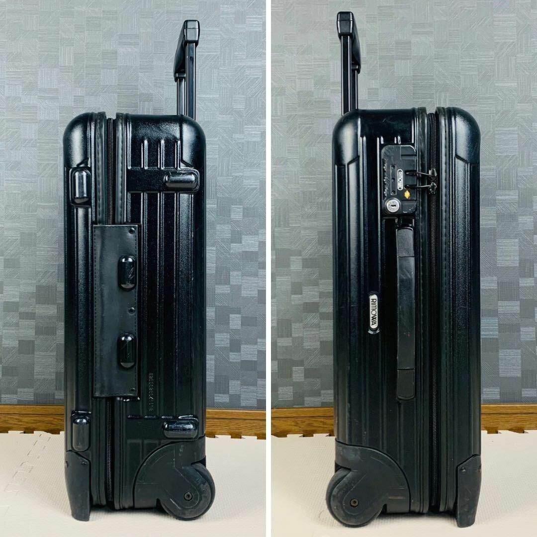 RIMOWA(リモワ)の廃盤✨リモワ サルサ 35L 機内持ち込み 2輪 TSAロック 艶消し黒色 メンズのバッグ(トラベルバッグ/スーツケース)の商品写真