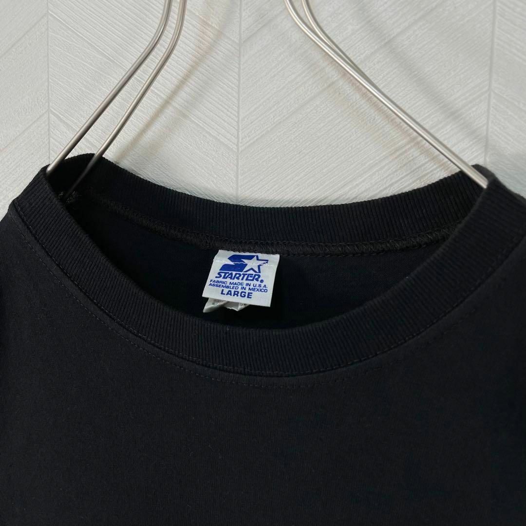 STARTER(スターター)の希少 90s USA製 MLB GIANTS Tシャツ シングルステッチ 黒 メンズのトップス(Tシャツ/カットソー(半袖/袖なし))の商品写真