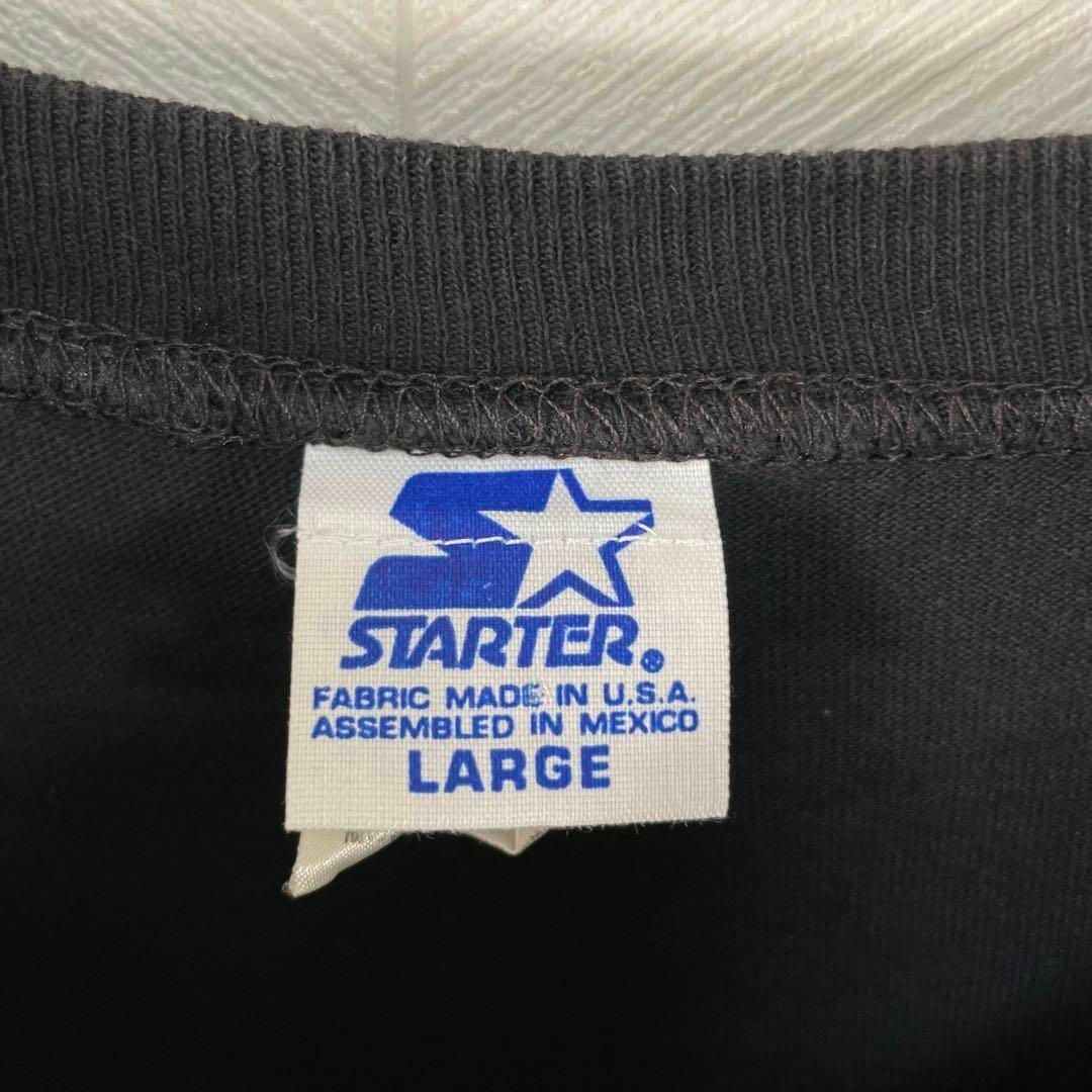 STARTER(スターター)の希少 90s USA製 MLB GIANTS Tシャツ シングルステッチ 黒 メンズのトップス(Tシャツ/カットソー(半袖/袖なし))の商品写真