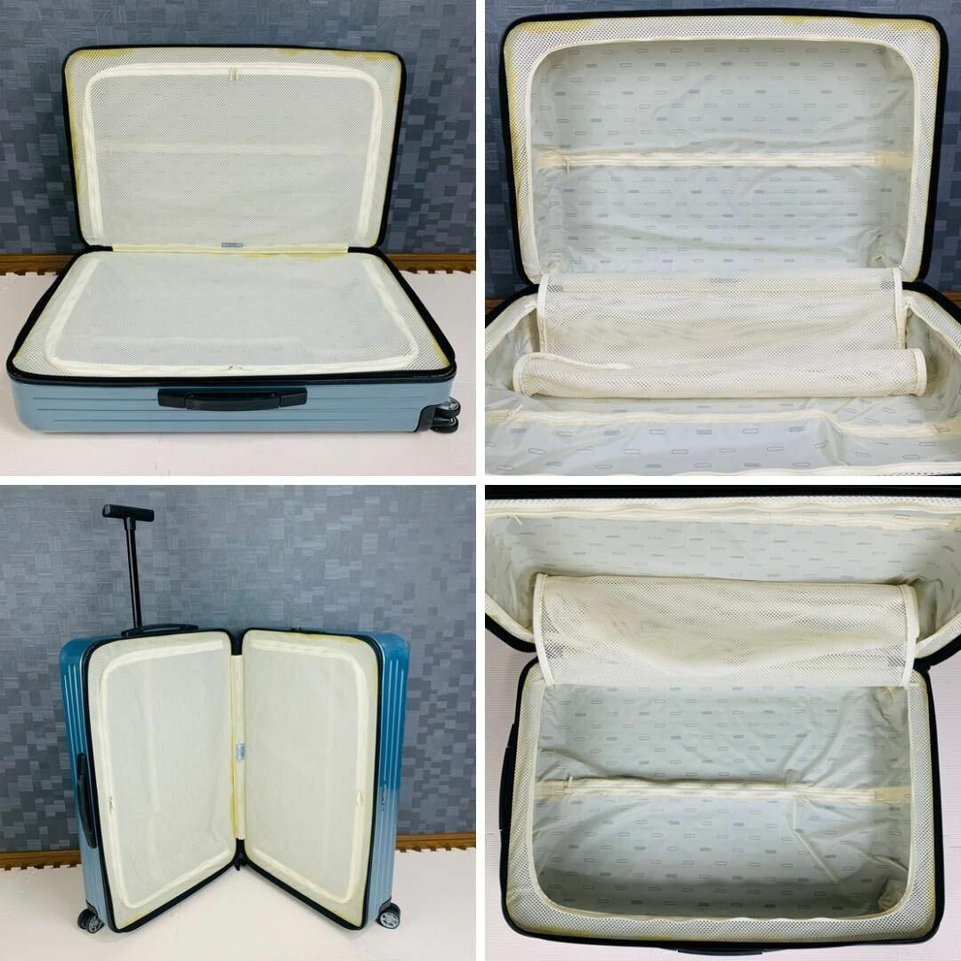 RIMOWA(リモワ)の廃盤✨リモワ サルサエアー 80L チェックインL 4輪 TSAロック 水色 メンズのバッグ(トラベルバッグ/スーツケース)の商品写真