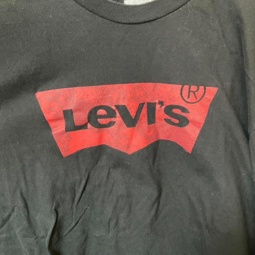 Levi's(リーバイス)の90s 古着 リーバイス 長袖Tシャツ ロンT XL フロントロゴ トップス メンズのトップス(Tシャツ/カットソー(半袖/袖なし))の商品写真