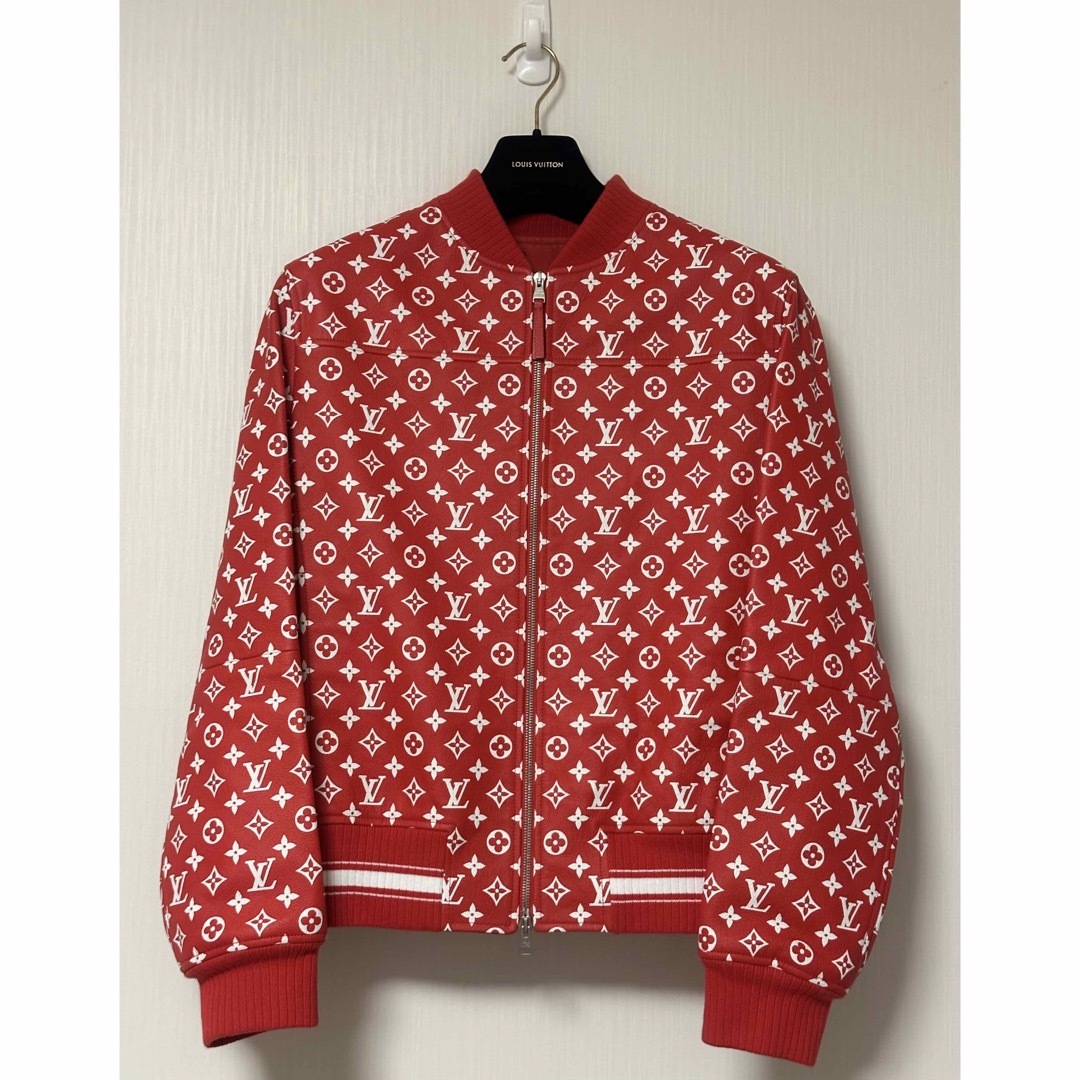 Supreme(シュプリーム)の最安値Louis Vuitton/Supreme Leather Jacket メンズのジャケット/アウター(ブルゾン)の商品写真