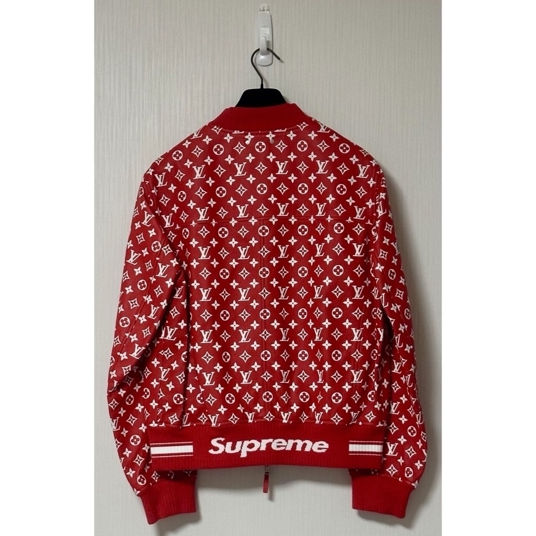 Supreme(シュプリーム)の最安値Louis Vuitton/Supreme Leather Jacket メンズのジャケット/アウター(ブルゾン)の商品写真