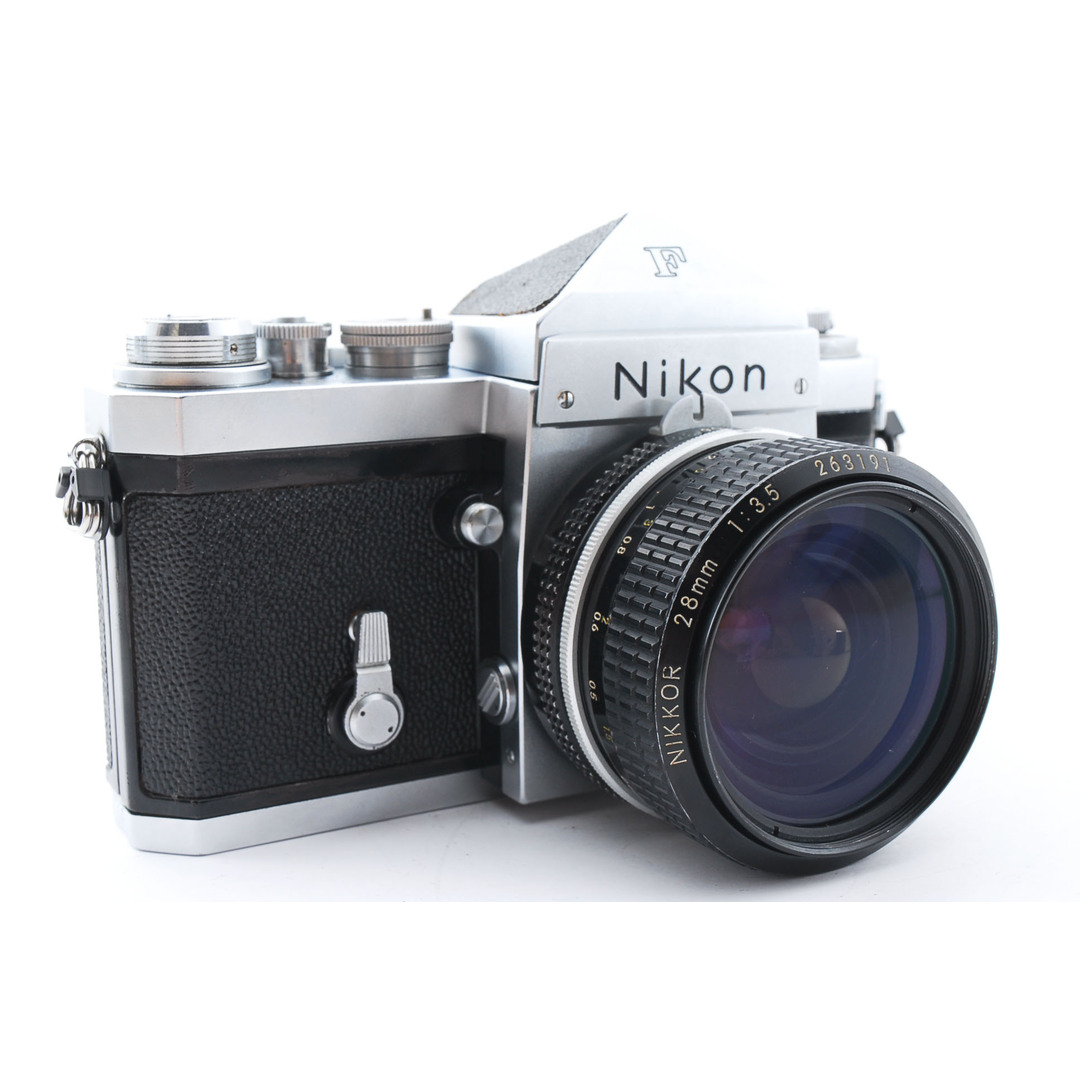 Nikon(ニコン)の分解整備＆モルト交換済 Nikon F アイレベル 28mm 3.5 #5735 スマホ/家電/カメラのカメラ(フィルムカメラ)の商品写真