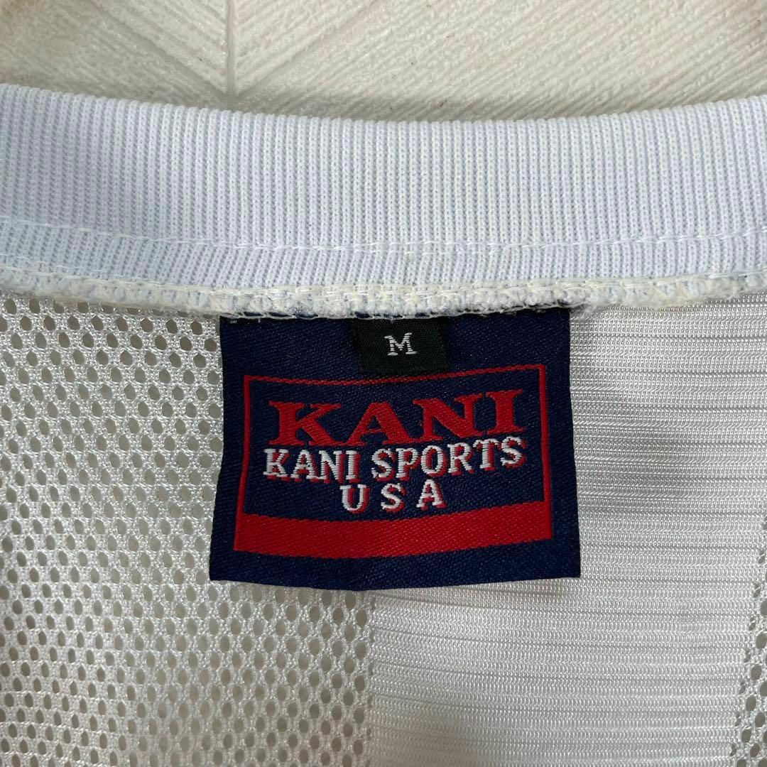 Karl Kani(カールカナイ)のKANI カナイ ゲームシャツ 半袖 メッシュ 両面刺繍 バックロゴ ライン メンズのトップス(Tシャツ/カットソー(半袖/袖なし))の商品写真
