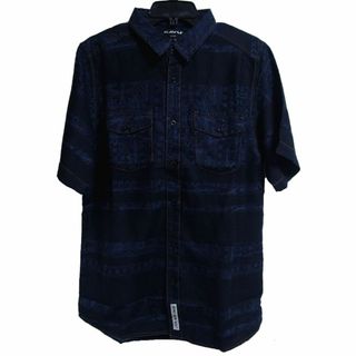 カブー(KAVU)のKAVU カブー Prime 半袖シャツ Sサイズ ネイビー 濃紺 胸ポケット(シャツ)