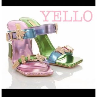 イエロー(yellaw)のYELLO COSMIC HORSE RING SANDALS Mサイズ(ミュール)