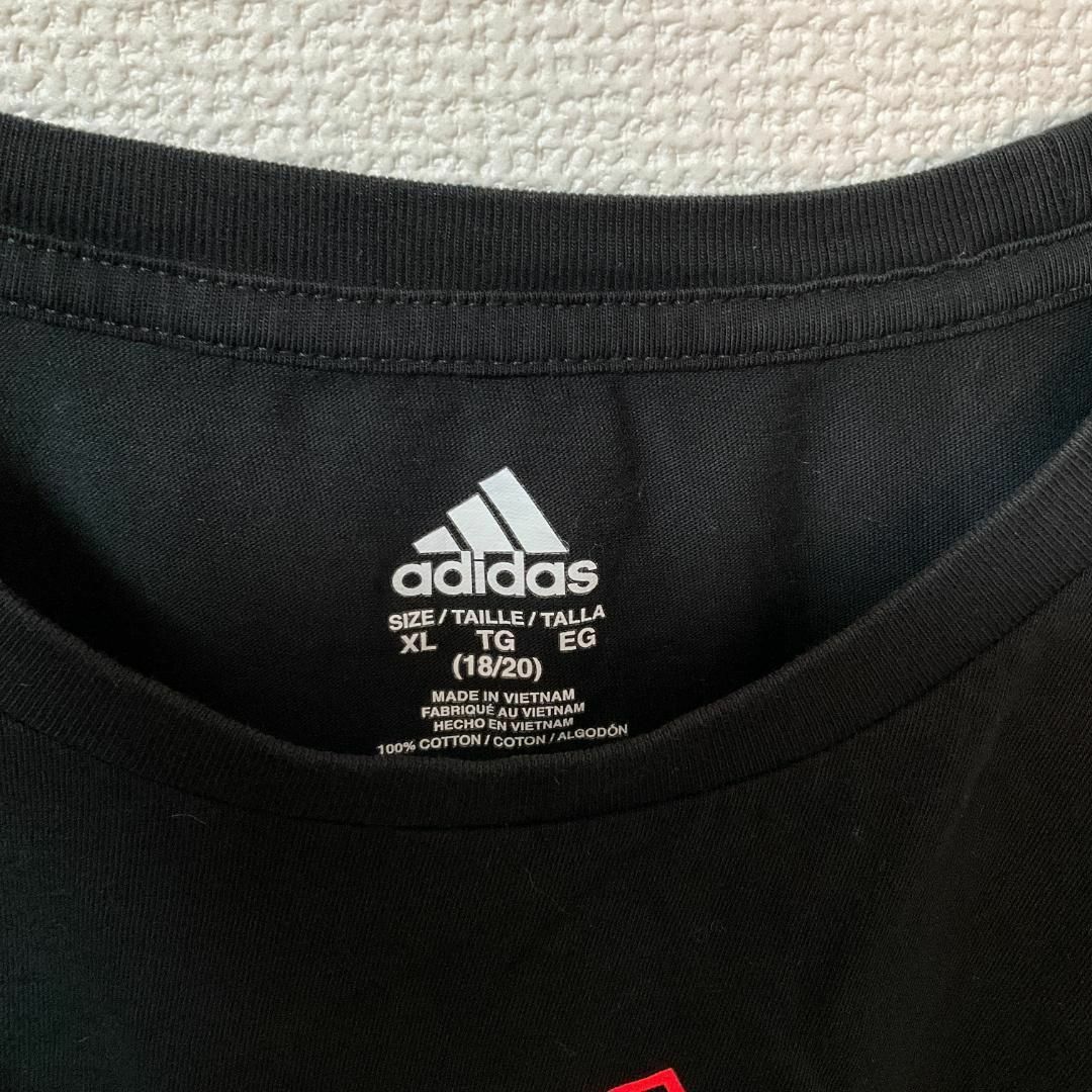 adidas(アディダス)の90s 古着 adidas 長袖Tシャツ ロンT XL でかロゴ トップス メンズのトップス(Tシャツ/カットソー(半袖/袖なし))の商品写真