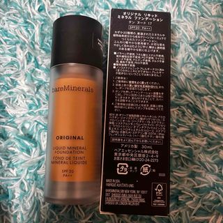 ベアミネラル(bareMinerals)のミネラル　リキッドファンデーション　タン　ヌード　30ml 新品　ベアミネラル(その他)