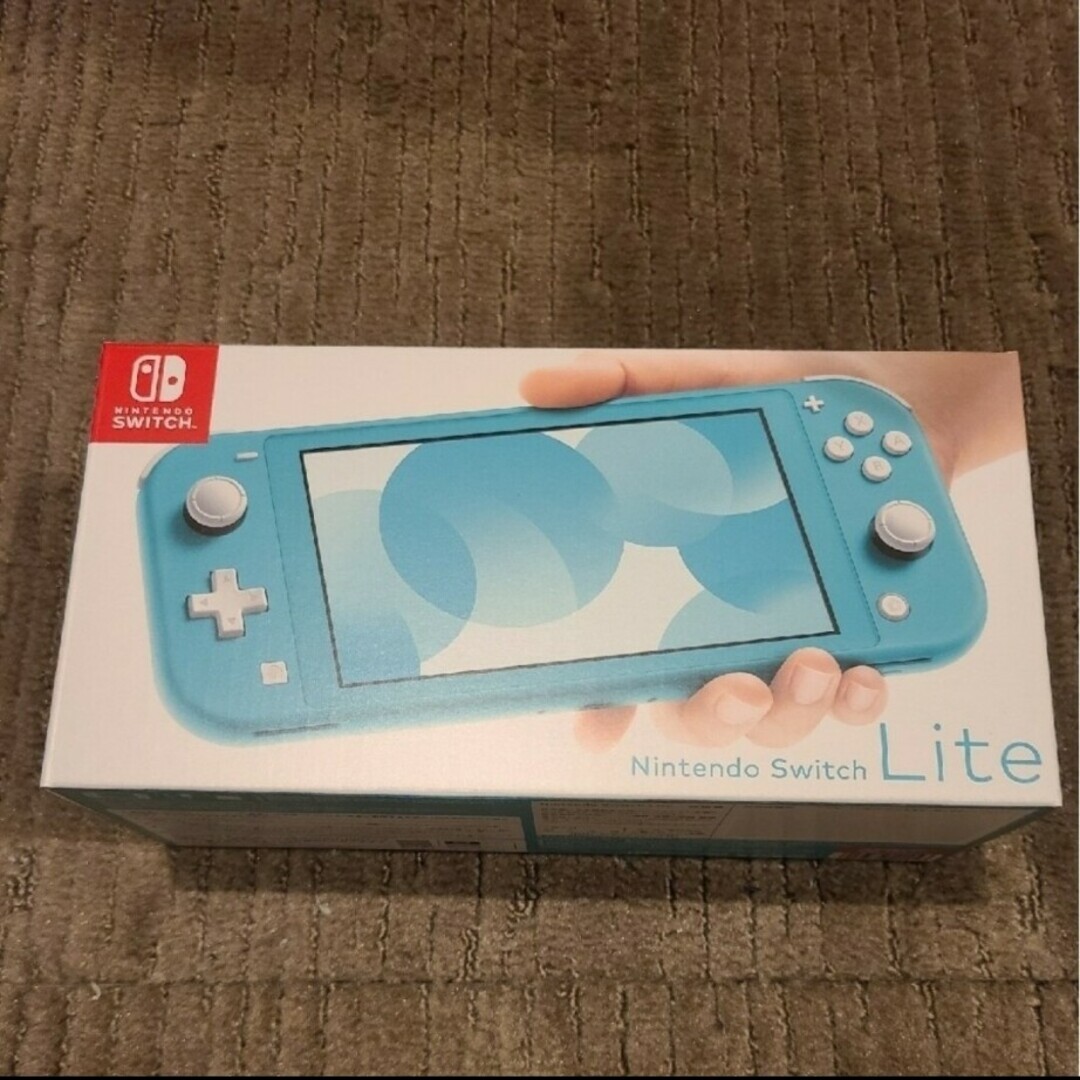 Nintendo Switch(ニンテンドースイッチ)のNintendo Switch  Lite ターコイズ　新品未使用 エンタメ/ホビーのゲームソフト/ゲーム機本体(家庭用ゲーム機本体)の商品写真