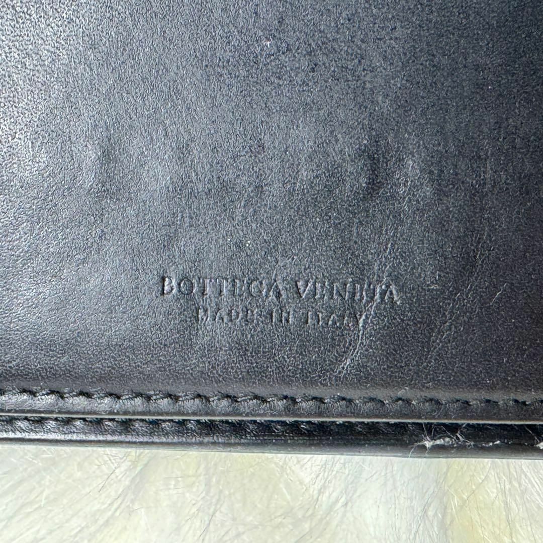 Bottega Veneta(ボッテガヴェネタ)の【美品】✨ボッテガヴェネタ✨イントレチャート 二つ折り 財布 ウォレット メンズのファッション小物(折り財布)の商品写真