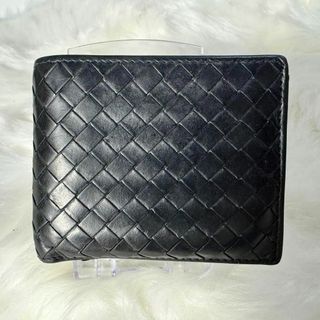 ボッテガヴェネタ(Bottega Veneta)の【美品】✨ボッテガヴェネタ✨イントレチャート 二つ折り 財布 ウォレット(折り財布)