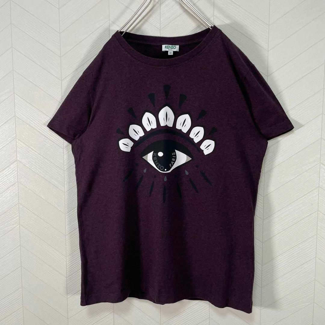 KENZO(ケンゾー)の美品 希少カラー KENZO Tシャツ EYE アイ 目 プリント レディース レディースのトップス(Tシャツ(半袖/袖なし))の商品写真