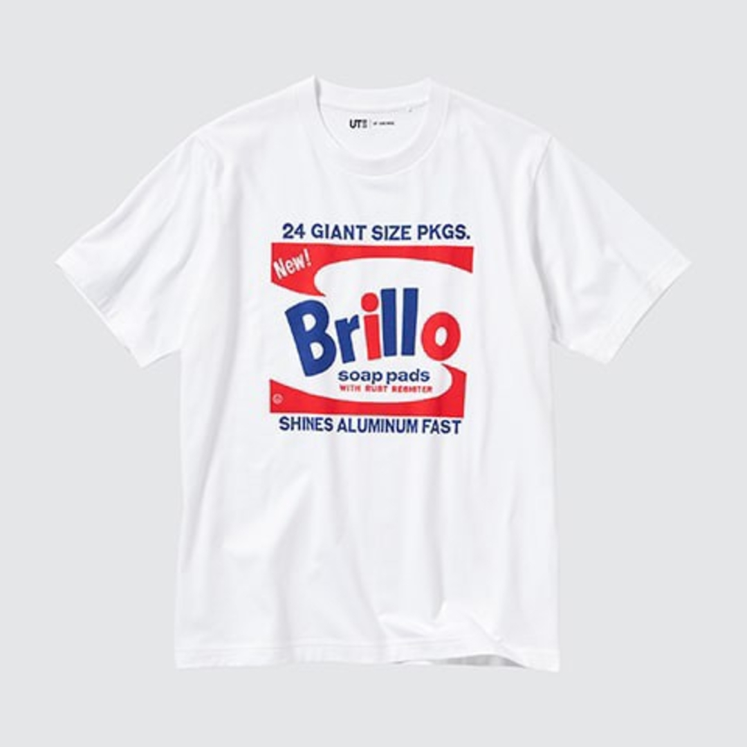 UNIQLO(ユニクロ)の新品 ユニクロ アンディー ウォーホル Tシャツ Brillo ブリロ　Ｌ メンズのトップス(Tシャツ/カットソー(半袖/袖なし))の商品写真